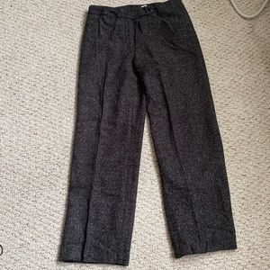 Sag Harbor High Rise Trousers tweed pants vintage